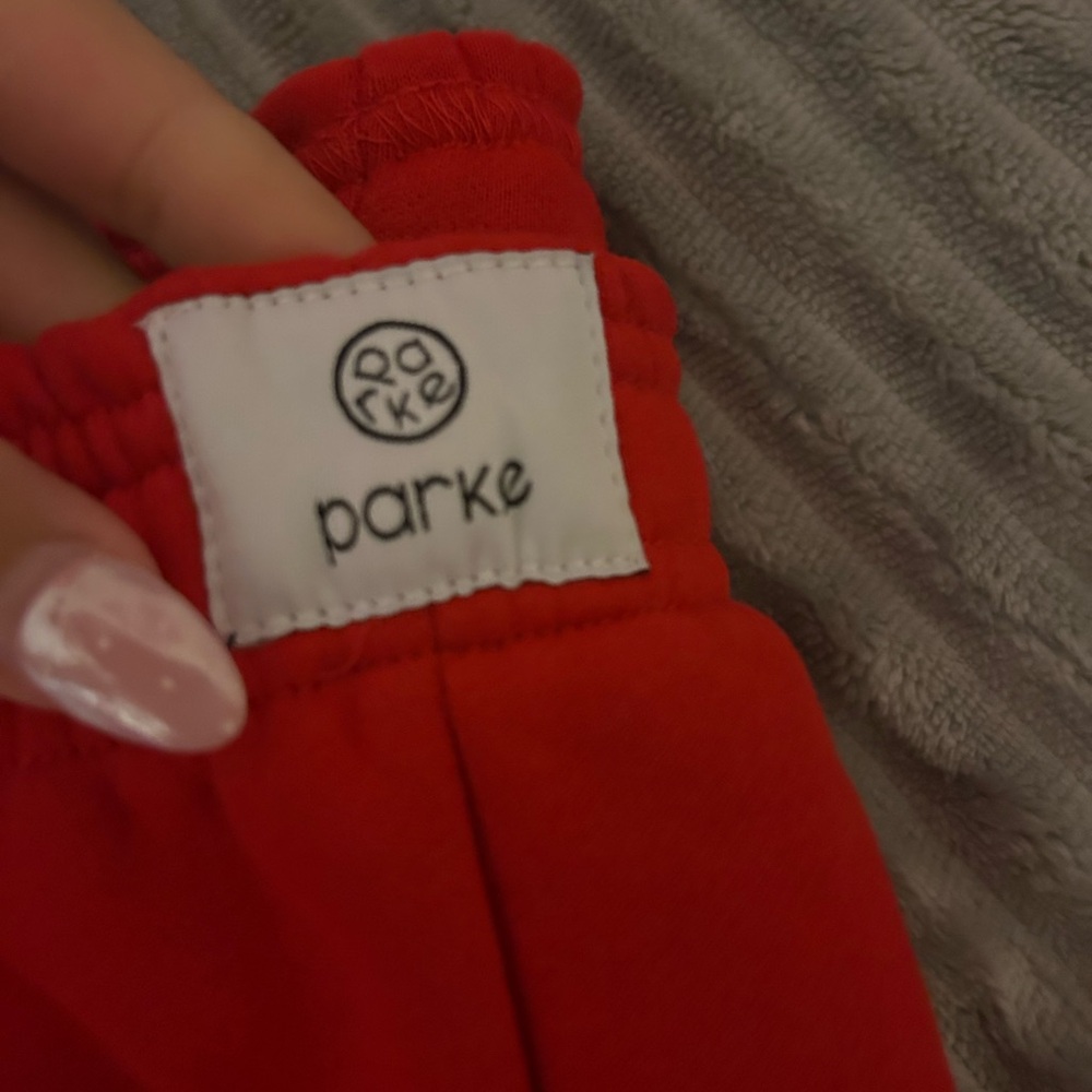 Parke Women's Wide Leg Pants - Red